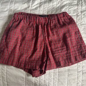 EUC Plaid Brandy Melville Shorts❤️